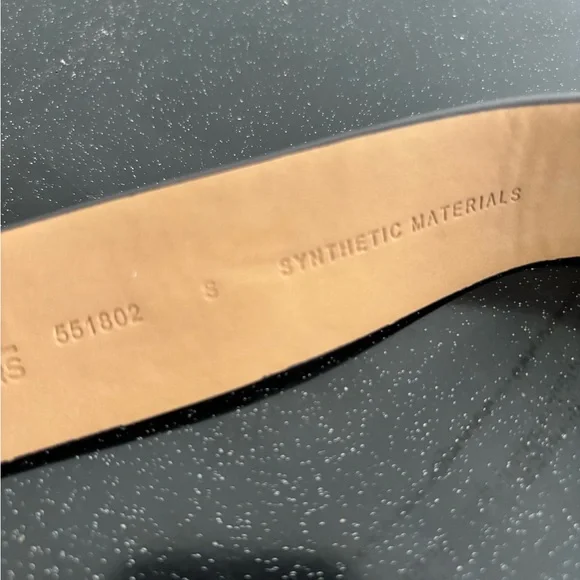 MICHAEL Michael Kors Brown Monogram Gold Buckle and Charm Belt Size Small - Picture 5 of 5